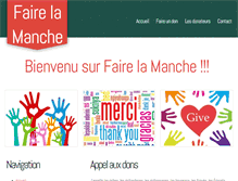 Tablet Screenshot of fairelamanche.com